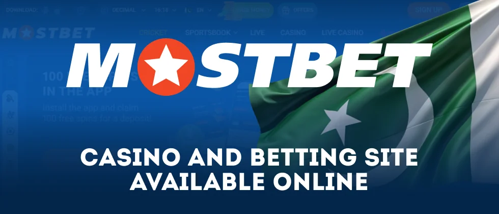 Mostbet Pakistan online casino and betting site